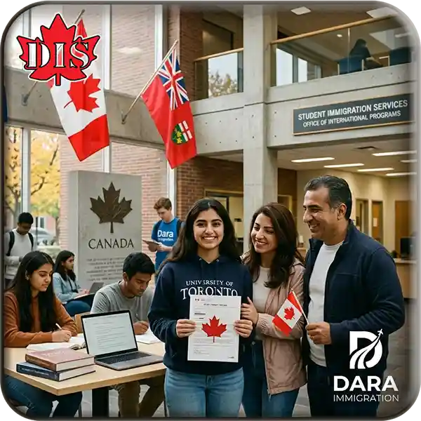 اجازه تحصیل در کانادا تصویر راهنما