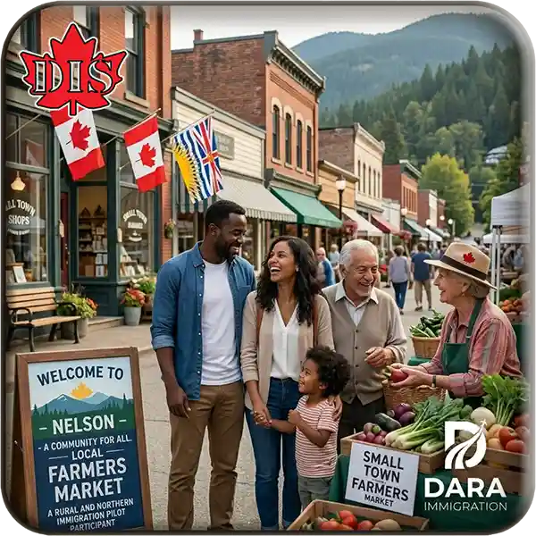 برنامه مهاجرت به شهرهای کوچک کانادا عکس راهنما