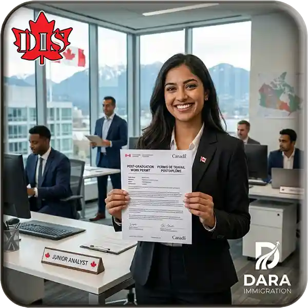مجوز کار پس از تحصیل کانادا تصویر راهنما