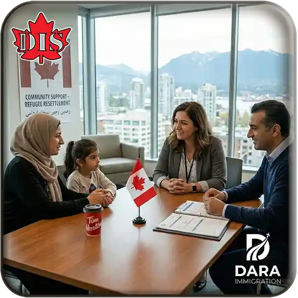 برنامه‌ پناهندگی کانادا تصویر راهنما