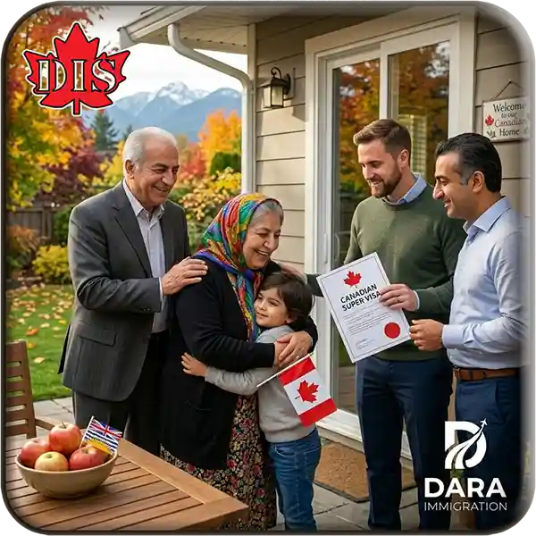 سوپر ویزای کانادا تصویر راهنما